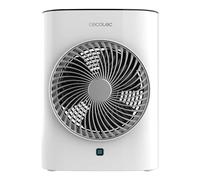 Cecotec Chauffage Électrique Thermoventilateur avec Télécommande ReadyWarm 2077 Max Force Smart White. 2000W, 2 Niveaux de Puissance, Basse Consommation, 3 Modes de Fonctionnement, Écran LED