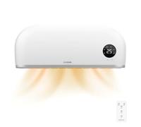 Cecotec Chauffage en Céramique de Salle de Bain ReadyWarm 2000 Max Box Ceramic. 2000 W, Écran LCD, Thermostat Réglable, Télécommande, Protection IPX2, Minuterie, Sécurité contre la Surchauffe