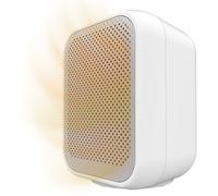 Cecotec Chauffage en Céramique de Table ReadyWarm 1500 Max Ceramic Blanc, 1500 W, Thermostat Réglable, 3 Modes de Fonctionnement, Zone de Couverture de 15 m2, Design Léger et Fonctionnement Silencieux