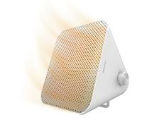 Cecotec Chauffage en Céramique de Table ReadyWarm 1500 Max Ceramic Design Blanc. 1500 W, Thermostat Réglable et 3 Modes de Fonctionnement, Zone de Couverture de 15 m2