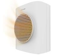 Cecotec Chauffage en Céramique de Table ReadyWarm 1570 Max Ceramic Smart White. 1500 W, Technologie en Céramique, Écran Digital, Thermostat Réglable, Silencieux, Système de Sécurité