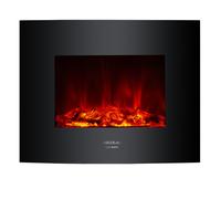 Cecotec Cheminée électrique décorative Ready Warm 2600 Curved Flames