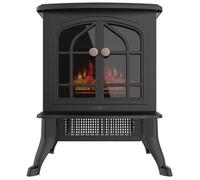 Cecotec Cheminée Électrique sur Pied ReadyWarm 2000 Flames. 2000 W, 2 Niveaux de Puissance, Thermostat Réglable et Contrôle