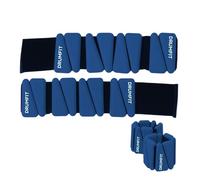 Cecotec Chevilles Lestées Drumfit AnkelBell Silicone 1 kg x2. Métal Recouvert de Silicone, Résistantes à l'Eau et à la Transpiration, Ajustement Confortable pour la Force, le Cardio et la Tonification