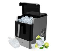 Cecotec Chillin' Ice 2300 Machine à glaçons 23 kg/24 h, réservoir de glace 1,8 kg, réservoir d'eau 2 L, compresseur avec refroidissement par air, cubes solides, glace toujours disponible