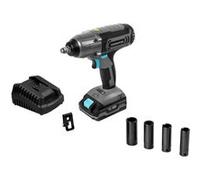Cecotec CecoRaptor Perfect Impact 2020 Clé à Chocs sans Fil Ultra Batterie 20 V 2000 mAh, Vitesse sans Charge 2300 TR/Min, Taux d'impact 3000 BPM, Couple Max 400 Nm, mandrin