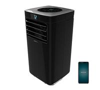 Cecotec Climatiseur Portable à Chauffage ForceClima 9350 Connected Heating. 1000 W, 9000 BTU, Pompe à Chaleur, Télécommande, Contrôle Wifi, 5 Modes, 2 Vitesses, Affichage LED, Couverture 20 m2.