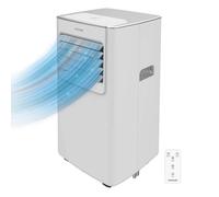 Cecotec Climatiseur Portable avec Télécommande ForceClima 7100 Soundless, 7000 BTU, Écran LED, 4 Modes, 2 Vitesses