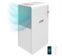 Cecotec Climatiseur Portable ForceClima 7550 Style Connected. 7000 BTU, Surface de 14 m², Écran LED, 4 Modes et 2 Vitesses, Minuterie et Déshumidification, Roues Multidirectionnelles 360º
