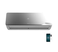 Cecotec Climatiseur Split AirClima 12000 Wind Connected A+++ Inverter, 12 000 BTU, Efficacité A+++, Wi-Fi App, Pompe à chaleur, déshumidificateur 26,4 l/jour, minuterie 24h, écran LED