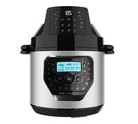 Cecotec Cocotte Programmable avec Tête Friteuse à Air et Balance GM H Deluxe Fry. Robot de Cuisine Multifonction, 6Litres, Couvercle Advance, Programmable 24h, Température Ajustable, Livre de Recettes