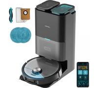 Cecotec Conga 15090 SpinArm Home&Wash Noir et Argent