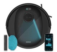 Cecotec Conga 7690 Immortal Max M. 5000 Pa, Technologie de Navigation Laser, Autonomie 220 Min, Brosse Centrale Silicone, Serpillière, 1 Brosse Latérale, Contrôle APP