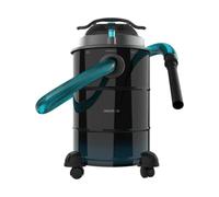 Cecotec Aspirateur de Cendres 30L Conga Ash 6000 Easy Go Home XL. 1500W, Puissance d'aspiration 21kPa, Tube avec revêtement métallique, Roues et poignée de Transport, Cordon de 6m
