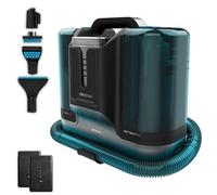 Conga Nettoyeur de taches Conga Carpet&Spot Clean Infinity. 150W, 2 Batteries Interchangeables, 60 minutes d'Autonomie, Pulvérisateur d'Eau et Accessoire pour Nettoyer les Vitres