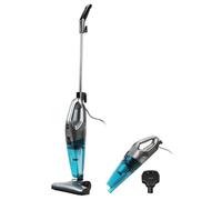 Cecotec Conga Popstar 1500 Animal DuoStick Easy Aspirateur-balai 2 en 1 Secteur Sec Cyclonique Sans sac 0,8 L 600 W Noir, Argent, Turquoise