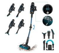 Cecotec Conga Rockstar 11500 Odyssey ErgoFlex Aspirateur-balai 2 en 1 Batterie Sec HEPA Sans sac 850 W Noir 3,8 Ah