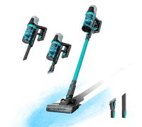 Cecotec Conga Rockstar 1500 Horizon Genesis XL Aspirateur balai Batterie Sec Sans sac Noir, Bleu