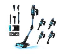 Cecotec Conga Rockstar 8500 Infinity ErgoWet Animal T Batterie Sec&humide Sans sac 250 W Noir, Bleu
