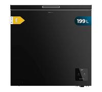 Cecotec Congélateur Coffre Noir 199 L Bolero CoolMarket Chest 199 Black E. Congélateur, 83,5 cm de Hauteur et 82,5 cm de Largeur,Inverter Plus, Convertible en Réfrigérateur, Classe E,Fast Freezing