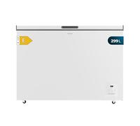 Cecotec Congélateur horizontal Bolero CoolMarket Chest 300 white E. Congélateur 300L, Classe E, Inverter Plus, Double Fonction, Congélation Rapide, Contrôle Électronique et Sécurité Enfants.