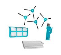 Cecotec Consommables pour Congas Série 950 Pack de Consommables comprenant 4 Brosses latérales et Filtres compatibles avec le Robot aspirateur Conga Série 950