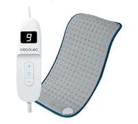 Cecotec Coussin Chauffant HeatConfort 6000 ThermalPad, Surface 30x60 cm, pour Soulager le Bas du Dos, le Cou et les Épaules, Réglage de Température, Matière Douce, 9 Niveaux, Minuterie jusqu'à 2h