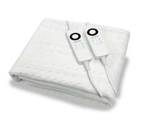 Cecotec couverture chauffante HeatConfort ThermalUnder Double. Housse électrique 160x140 avec arrêt automatique et 6 niveaux de température réglables.