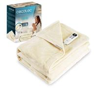 Cecotec couverture électrique 160×130 HeatConfort Calma (160 × 130). 115 W, 10 niveaux de température réglables, contrôleur LCD extr