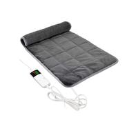 Cecotec Couverture Électrique 180x200 cm HeatConfort Weighted 9 kg. 200W, 10 Niveaux de Température, 5 Minuteries, Soulagement Musculaire et Relaxation Totale, Sécurité PTC et NTC