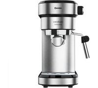 Cecotec Cumbia Cafelizzia 790 Steel - Machine à café avec mousseur à lait - 20 bar - Acier Acier G