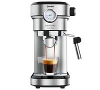 Cecotec Cumbia Cafelizzia 790 Steel Pro - Machine à café avec mousseur à lait - 20 bar - Acier