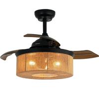 Cecotec Deckenventilator mit Beleuchtung EnergySilence Aero 3600 Invisible Natural Style