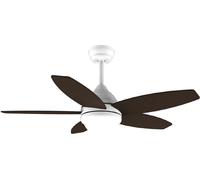 Cecotec Deckenventilator mit Beleuchtung EnergySilence Aero 4200 White&DarkWood