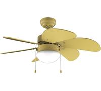 Cecotec Deckenventilator mit Beleuchtung EnergySilence Aero v3600 Vision Full Yellow