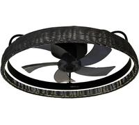 Cecotec Deckenventilator mit Beleuchtung EnergySilence LampAero 600 Black Design