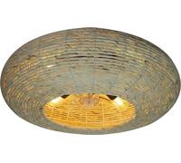 Cecotec Deckenventilator mit Beleuchtung EnergySilence LampAero 600 Natural Wicker