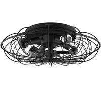 Cecotec Deckenventilator mit Beleuchtung EnergySilence LampAero 650 Iron Design