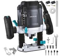 Cecotec Défonceuse Électrique Filaire MultiShape 900 Plongeante. 1200 W, 5 Fraises, Compatible avec Fraises Grandes et Petites, Profondeur Réglable jusqu'à 55 mm, Vitesse Réglable, Butée Parallèle