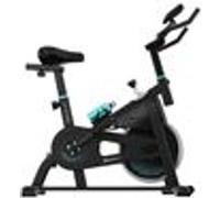 Cecotec DrumFit Indoor 10000 Vélo Indoor 10000 Teseo Résistance Manuelle Moniteur LCD Support de Dispositif Cardiomètre Intégré Bouteille et Porte-bouteille Noir G