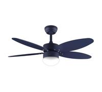 Cecotec - Ventilateur de Plafond avec Lumière EnergySilence Aero 4260 Full Purple - 40 W, Diamètre 106 cm, Lampe Intégrée, Télécommande, Minuterie 8 Heures, 6 Vitesses, 5 Pales, Été/Hiver