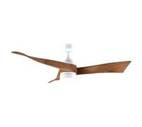 Cecotec Ventilateur de plafond EnergySilence Aero 5280 DarkWood, 40W, LED18W, Ø132 cm, Télécommande