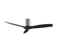 Cecotec Ventilateur de plafond EnergySilence Aero 5400 Classic - télécommande, 52" Argent/Noir