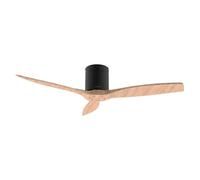 Cecotec Ventilateur de plafond EnergySilence Aero 5400 52" Télécommande DC 40W 3 pales Noir/LightWood