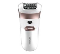 Cecotec Épilateur Électrique à Arrachement avec Accessoire pour Zones Sensibles SkinCare Depil-Action 6000. 60 Lames, Lumière LED, 60 minutes, Classification IPX5, Design Ergonomique, Indicateur LED