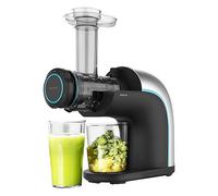 Cecotec Extracteur de jus Juice&Live 2000 EasyClean. 150 W, Filtre facile à nettoyer, vitesse lente 70 tr/min, régulateur de pulpe, 3 niveaux de liquéfaction