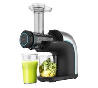 Cecotec Extracteur de jus Juice&Live 2000 EasyClean. 150 W, Filtre facile à nettoyer, vitesse lente 70 tr/min, régulateur de pulpe, 3 niveaux de liquéfaction