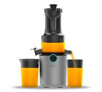 Cecotec Extracteur de Jus pour Fruits et Légumes à Pression à Froid Juice&Live 1500 Slim. Moteur DC de 200W, 1 Vitesse et Fonction Inverse, Ouverture de 82 mm, 55±5 RPM, Montage et Nettoyage Faciles