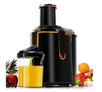 Cecotec Centrifugeuse ExtremeTitanium 19000 XXL – Disque titane, 75 mm, 1300W, 2000 ml, Noir/Grise