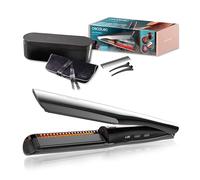 Cecotec Fer à Lisser avec Vapeur et Infrarouges Lisse iSteamy Elite. Lissage Parfait sans Dommages, Hydratation Profonde et Finition Brillante, Revêtement Céramique avec Kératine, Température Réglable